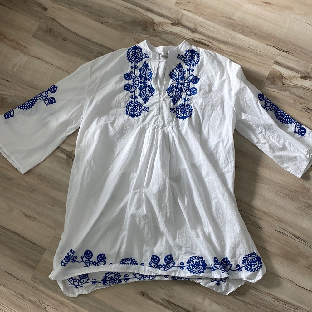 Embroidered mini Dress - ZARA